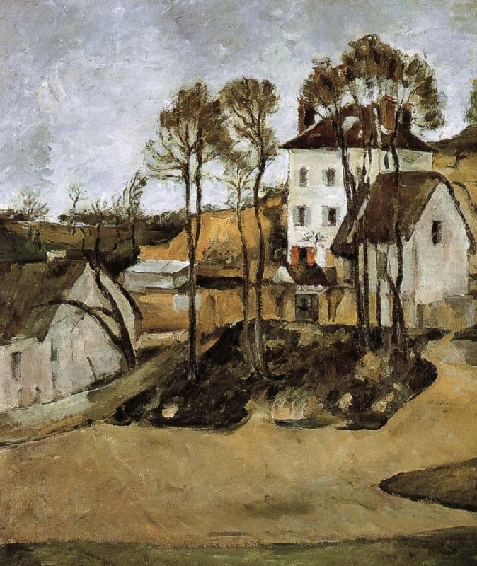 Paul Cezanne doctor s house china oil painting image